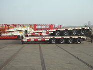 100ton Low loader semi trailer 4 axles