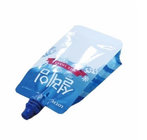 Flat bottom Style Jelly milk Shake Waterproof Plastic Spout Pouch Bag For Liquid/milk yogurt spout pouch bag