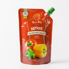 Custom squeeze pouch plastic tomato sauce food doypack packaging ketchup standing spout pouch bag for paste