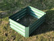 120x60x30cm Anti-Rusting Raised Metal Square Raised Garden Bed Kit supplier