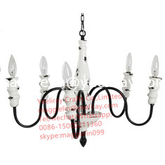 YL-L1013 Modern antique vintage style metal arm chandelier for project Classic design modern chandelier