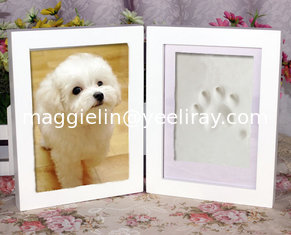 High quality dog feet mould kit in display frame