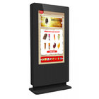 Hot sale 50 inch high brightness lcd monitor/outdoor stand signage lcd/network advertising video player