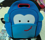 Funny cute monkey design kids backpack school bag. with double strap for 3-5years old kids