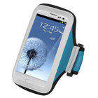 Adjustable neoprene sport armband case with pu frosted for apple iphone 5 workout cover