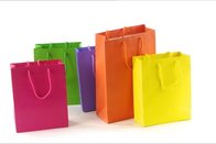 Custom coated paper shopping bags, printed advertising bag, paper bag