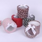 High-grade scarves round box flowers gift box packaging box