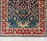 Persian Tree of Life Handmade Silk Tapestry 91x152cm