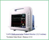 12.1 " Screen Multi Parameter Ambulance Patient Monitor