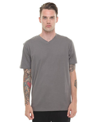 Men grey no brand blank shirt for wholesale blank fitted t-shirt