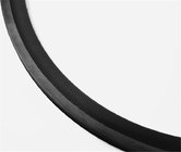 Tubuless Compatible Carbon Rim 700C 38MM 23mm Wide Road Bicycle Clincher Tubuless Rims Used for V&Disc Brake Basalt Surf