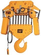 YUANTAI Factory Price electric chain hoist in bridge cranes with plain trolley
