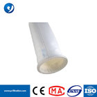 China Supplier PPS+PTFE Calendering Singed Heat-set Non Woven Filter Bag for Dust Filter