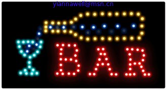 China advertising board Flashing LED Sign Open sign led message display supplier