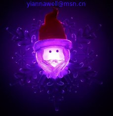 China Acrylic novelty suction Xmas Lighting in the window  : supplier