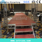 Wholesale Wedding Plywood Stage With Red Color