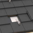 Solar tile roof with hook and waterproof installation accessories