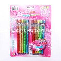 China 9 leads Standard Non-Sharpening Pencil for kids  Custom Printed Bullet Pencil Push Point Pencil supplier