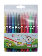 China wholesale colorful 12pcs art marker water color pen set for kids drawing supplier