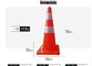 Road Safety Guiding Cone Orange PVC Plastic Traffic Cones supplier