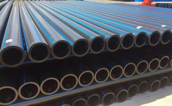 China DN250  hdpe pipes for water supply supplier