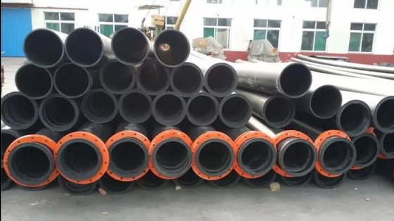 China hdpe pipes with flared mouth for dredger supplier