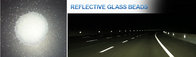 High brightness reflective glass beads for thermoplastic road marking paint