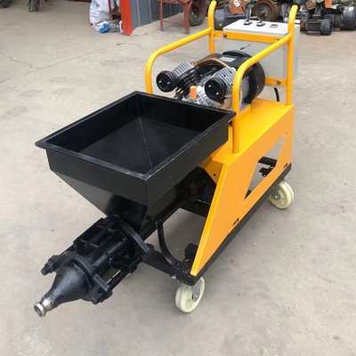 China Electric three-phase cement mortar spraying machine for wall plastering supplier