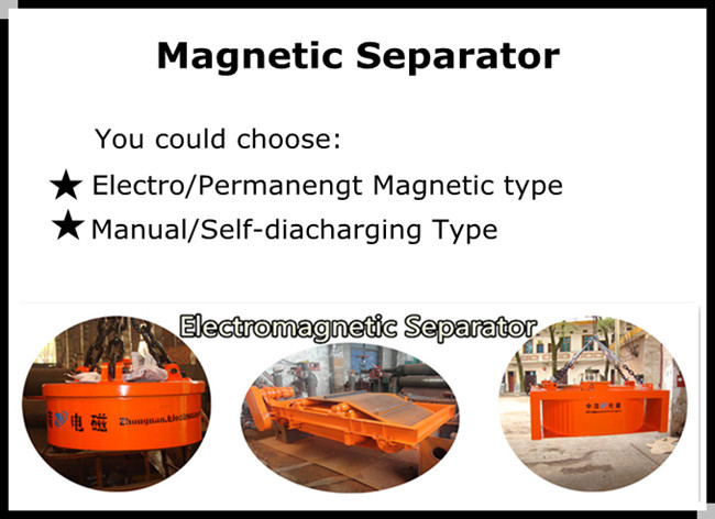 Self-Discharge Magnetic Belt Separator MC12-8090L