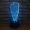 Manufacturer wholesale multicolored USB 3D acrylic led small night light, Led table lamp night lamp supplier