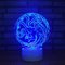 2018 Unique and innovative led table lamp, Acrylic 3D laser led lamp night light with special crackle base supplier