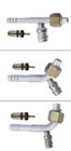 #6 #8 #10 #12 Al joint with iron jacket R134a high & low pressure valve ( Female Flare)/auto ac hose fitting