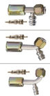 #6 #8 #10 #12 Al joint with Al jacket R12 valve(Female O-Ring)/Straight 45° 90° / auto air conditioning hose fitting