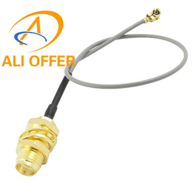 China High Quality IPX u.fl to SMA Jack Female Pigtail 1.13 Cable 15cm for PCI Wifi Card Wireless Router supplier