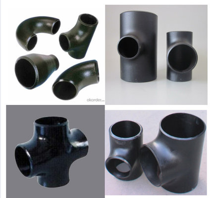 Butt Weld Pipe Fitting Equal Tee/Pipe Fittings ASME B16.9 SS 321 304 316 A403 WP304 316 Seamless Butt welding SCH10 40