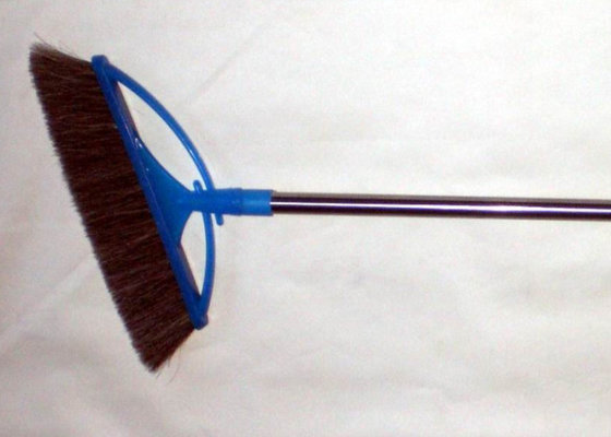 China PP Fiber Animal Hair Brushes / Floor Cleaning Brush Stainless Steel Rod supplier