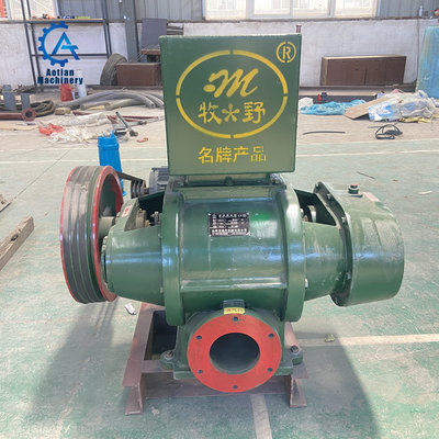 Paper Mill Parts Roots Vacuum Pump Cast Iron Pulp Equipment Roots Vacuum Pump For Toilet Paper Machine