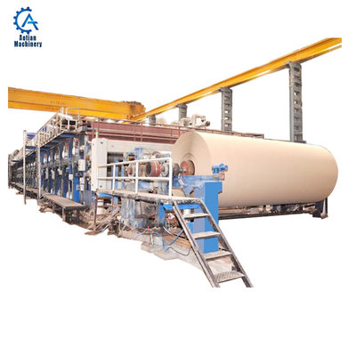 Automatic Corrugated Cardboard Making Machine Carton Box Manufacturing Plant Kraft Paper Machine