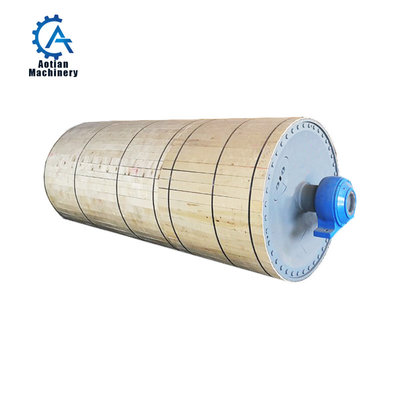 Paper Mill Spare Parts Rotary Dryer Cylinder Cast Iron Dryer Cylinder For Paper Machine