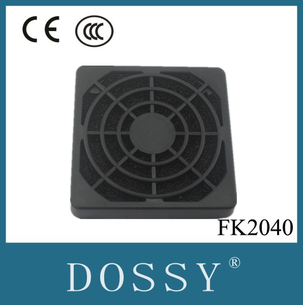 Axial fan plastic filter 60mm FK2060 fan filter for 60mm electrical panel fan filter