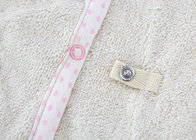 Cosy Woven Toddler Girl Bathrobe , 100% Baby Cotton Bathrobe Skin Friendly