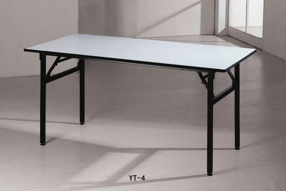 Top quality Restaurant folding iron PVC table (YT-1)