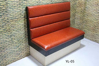 2 Seats Retro Diner Booth Booth Seat Sofa Dining Booth (YL-K01)