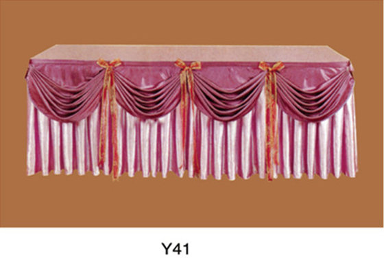 Wholesale luxury wedding party sequin table cloth (Y-34)