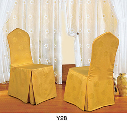 luxury wedding party chair cloth in hotel banquet hall (Y-48)