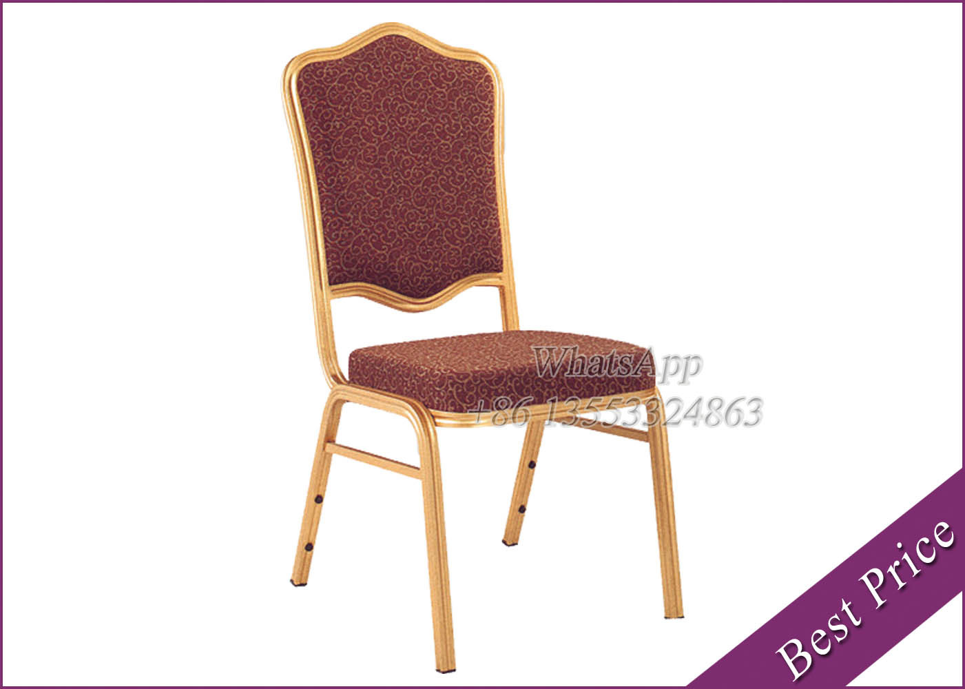 Cheap Morden Stackable Aluminium Banquet Chair (YA-2)