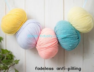 China Wholesale crochet yarn cotton /acrylic yarn for hand knitting yarn supplier