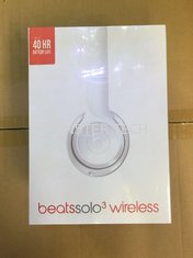 China Beats by Dr. Dre - Beats Solo3 Wireless Headband Headphones - Gloss White supplier