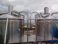 12,000 L beer brewing equipments, brew tun, lauter tun, fermenters for medium brewery