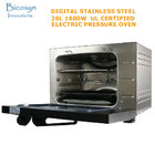 26L Electric Pressure Oven Stainless Steel Digital Soft Touch